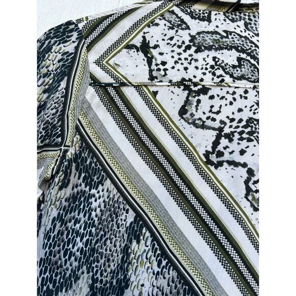 Ted Baker Mai Quartz Blouse‎ Button-Down Long Sleeves Collared Neck Size 0 - Picture 10 of 11